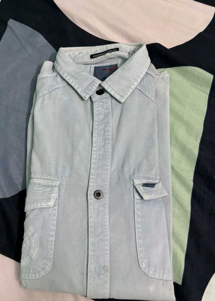 Men's Light Blue Shirt