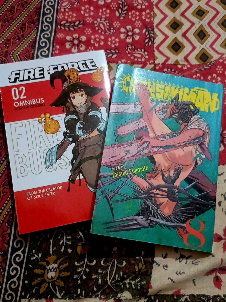 Chainsawman And Fire Force