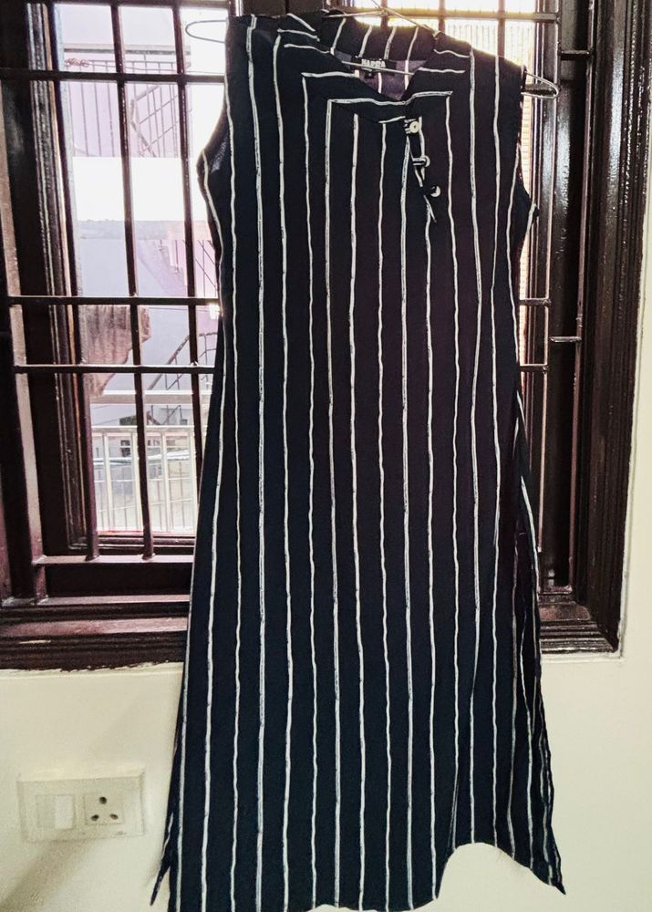 Blue Stripes Kurta