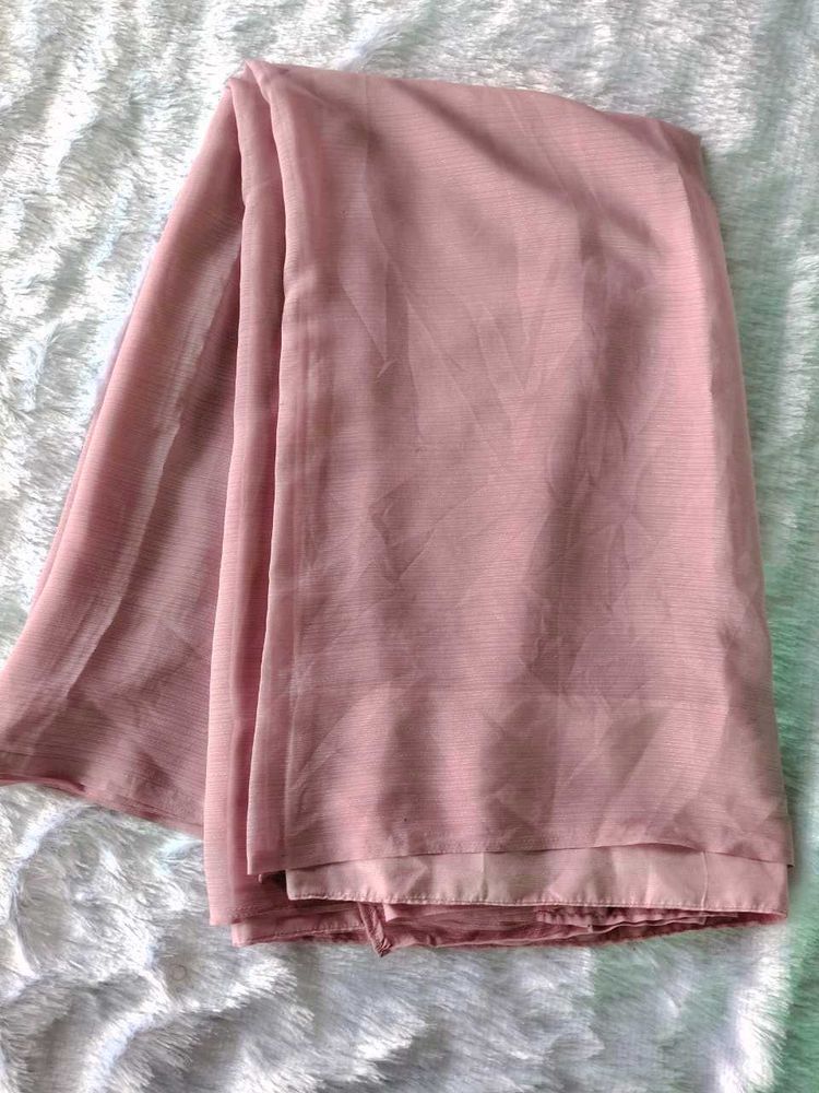 Dusty Rose Chiffon Scarf