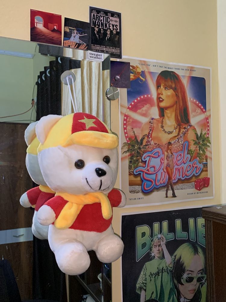 CUTE TEDDY CAPTAIN PLUSHIE