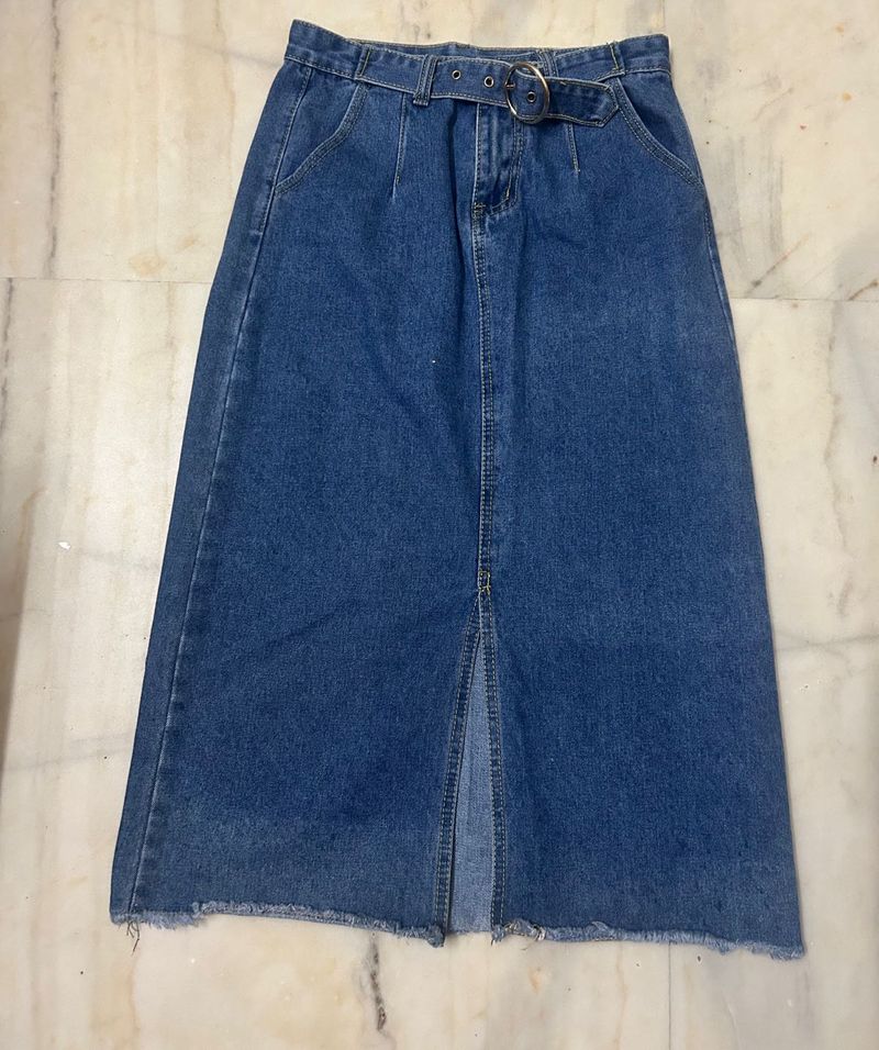 Denim Skirt