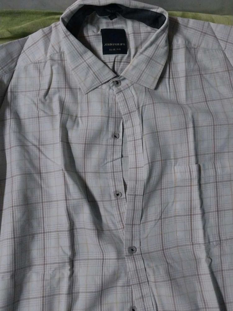 John Player's Plaid Shirt