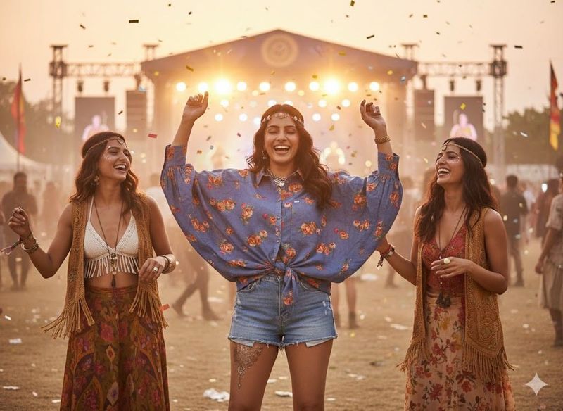 🦋 Statement Sleeves!Oversized Floral Batwing Top