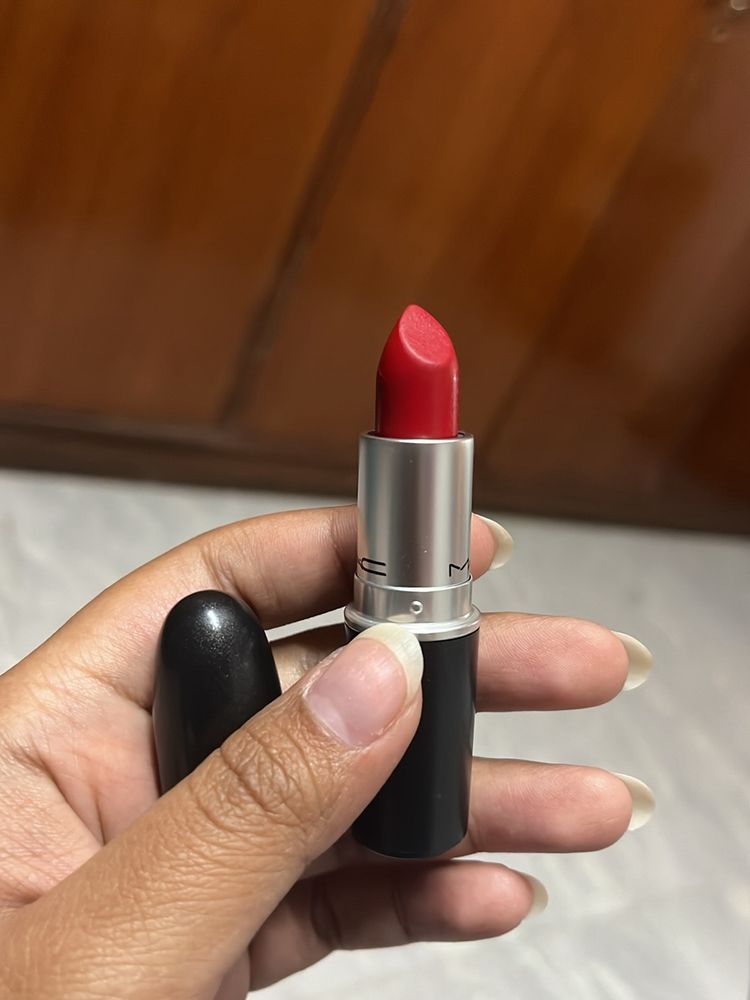 MAC Red Satin Lipstick