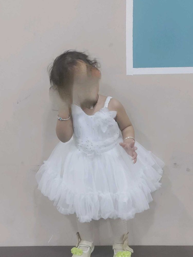 Cute White Party Dress