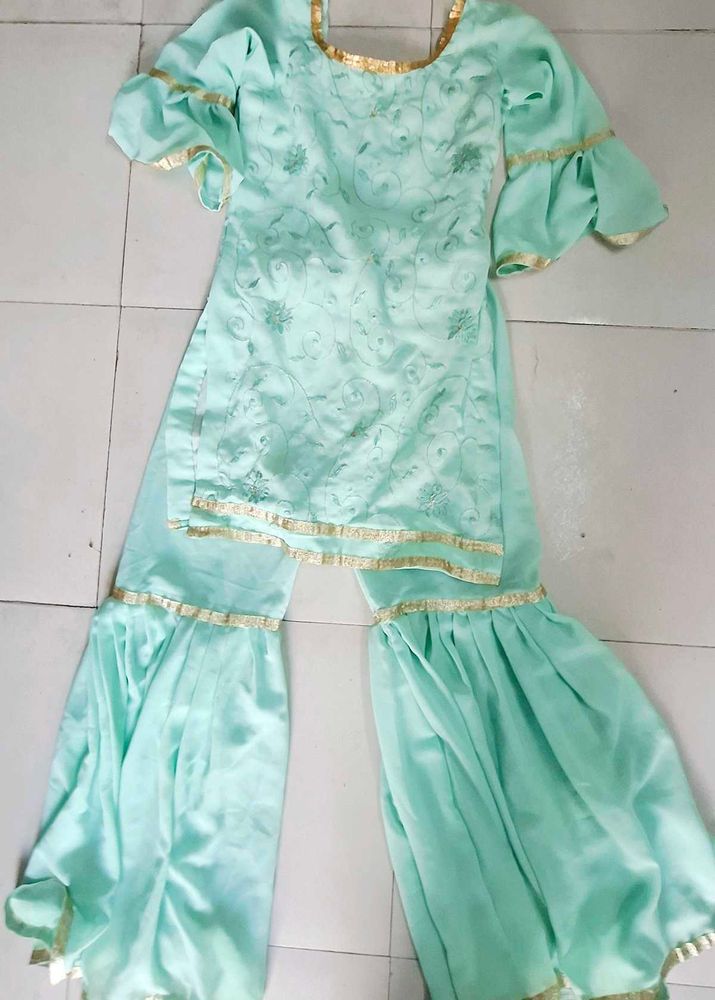 Mint Green Salwar Kameez