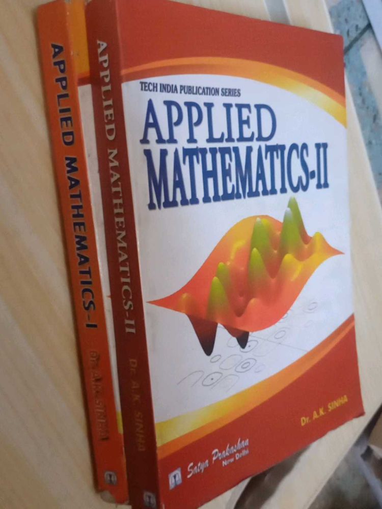 Applied Maths 1 &amp; 2 By Dr. A.k. Sinha