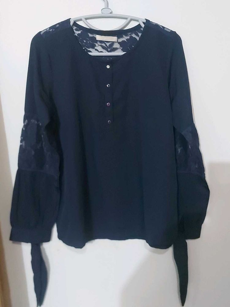 Navy Blue Top