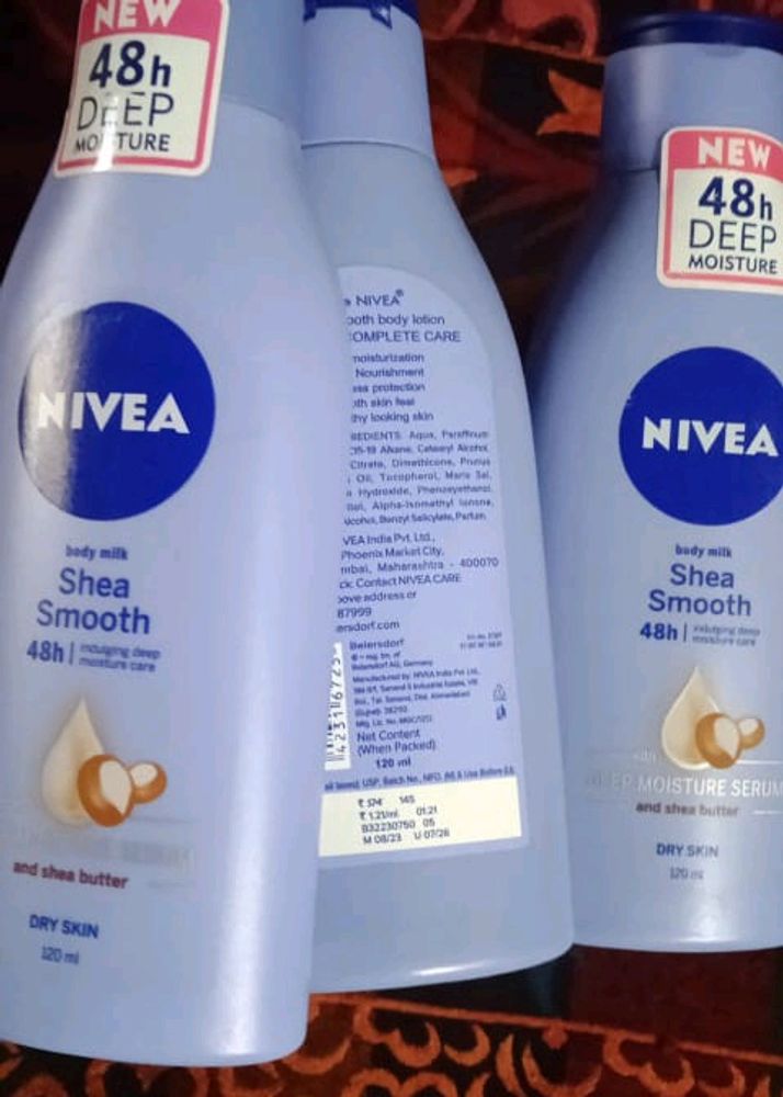 Nivea Shea Body Lotion 120ml