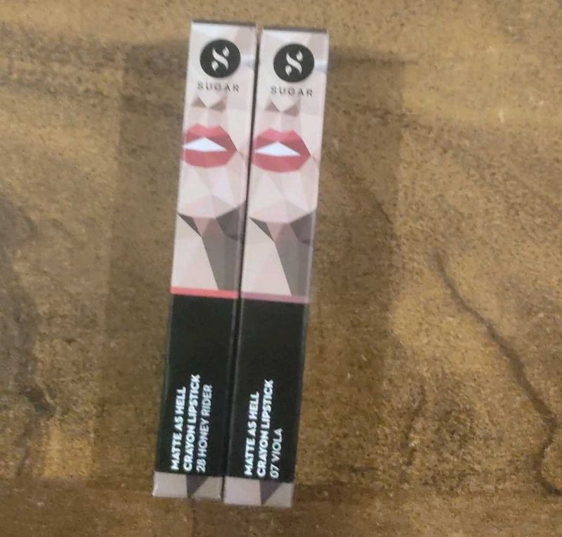 SUGAR Matte As Hell Crayon Lipsticks