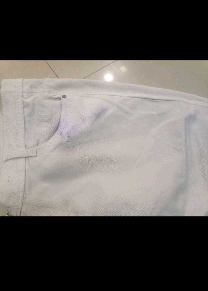 White Formal Pant