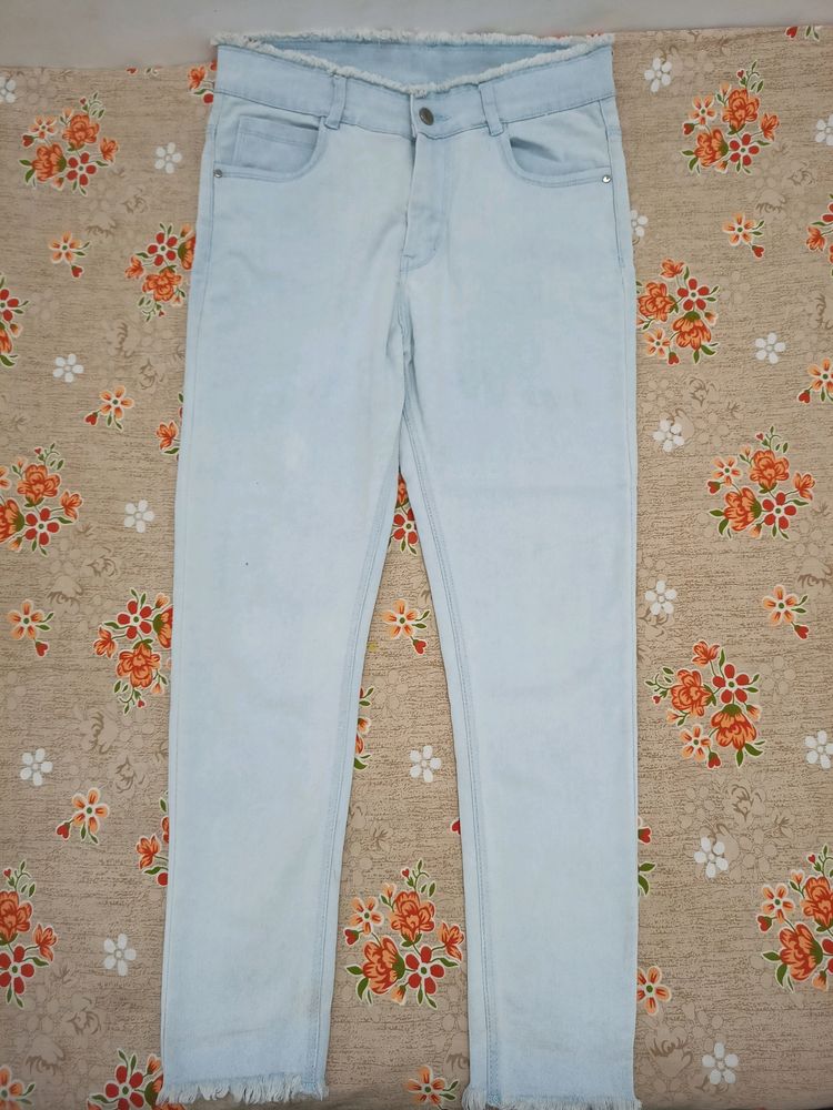 Straight Legged Jeans