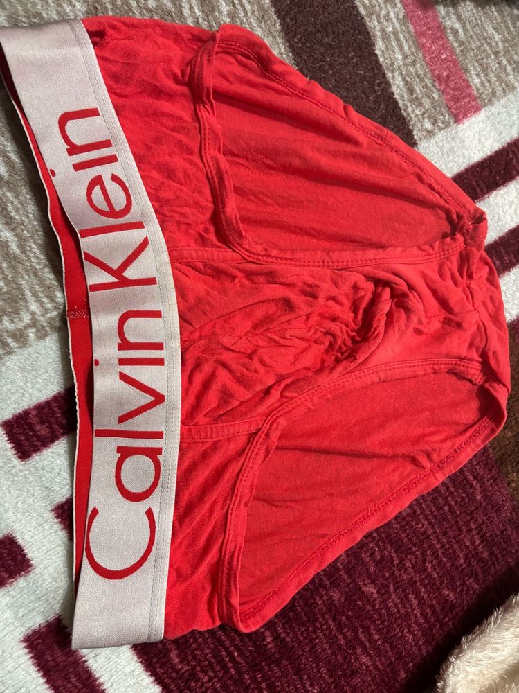 Calvin Klein Red Briefs