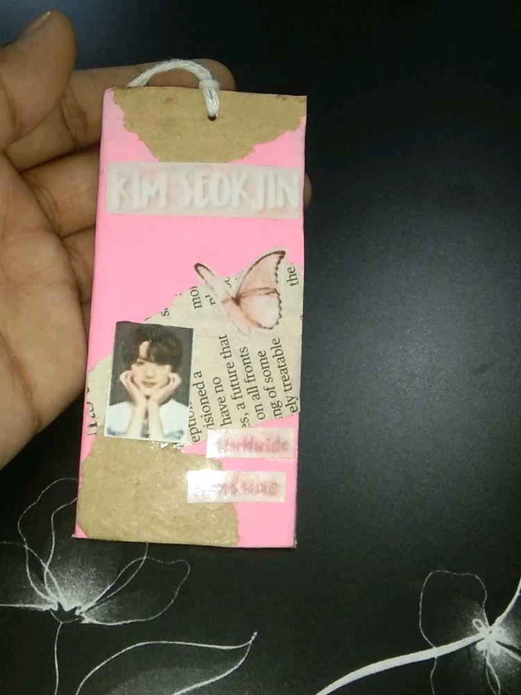 BTS Jin Handmade Bookmark