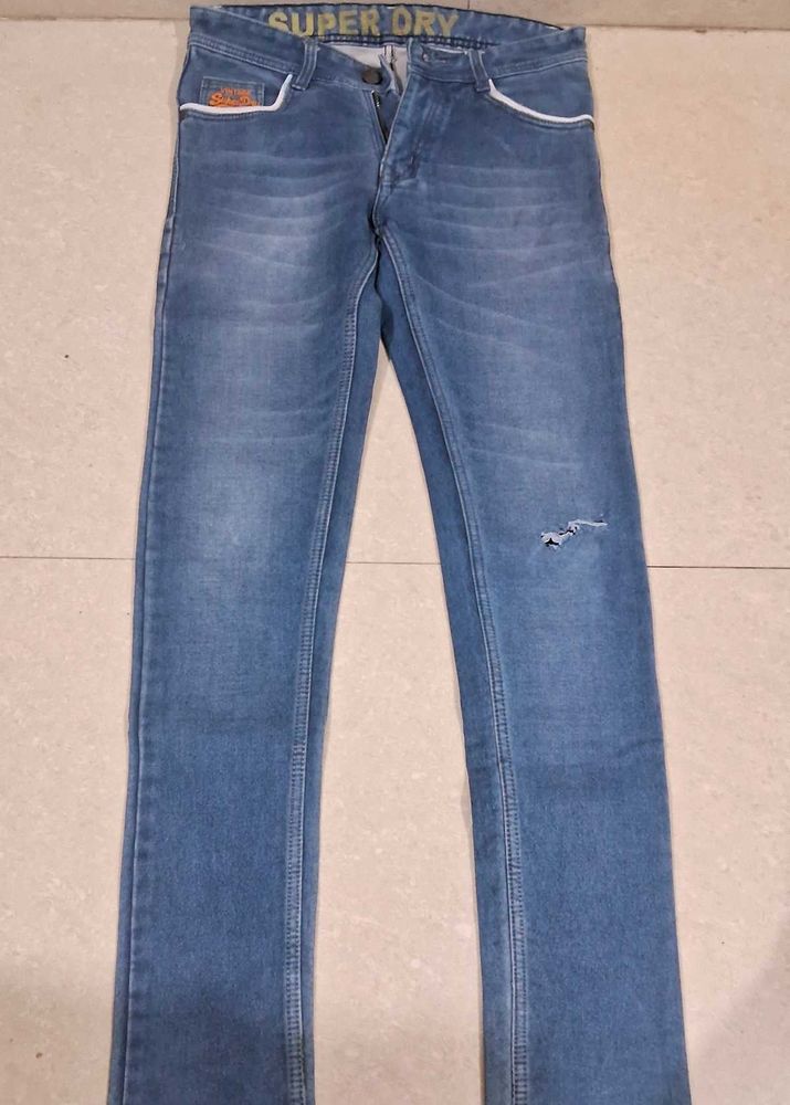 Superdry Damage Denim Jeans