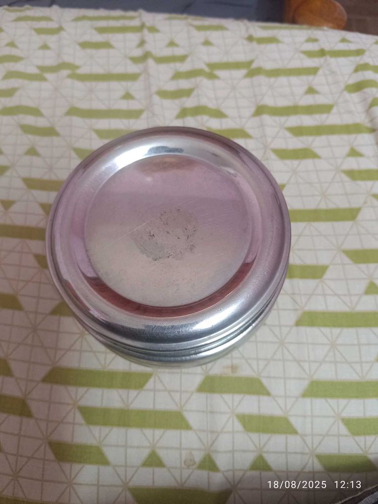 Round Stainless Steel Lunch Box