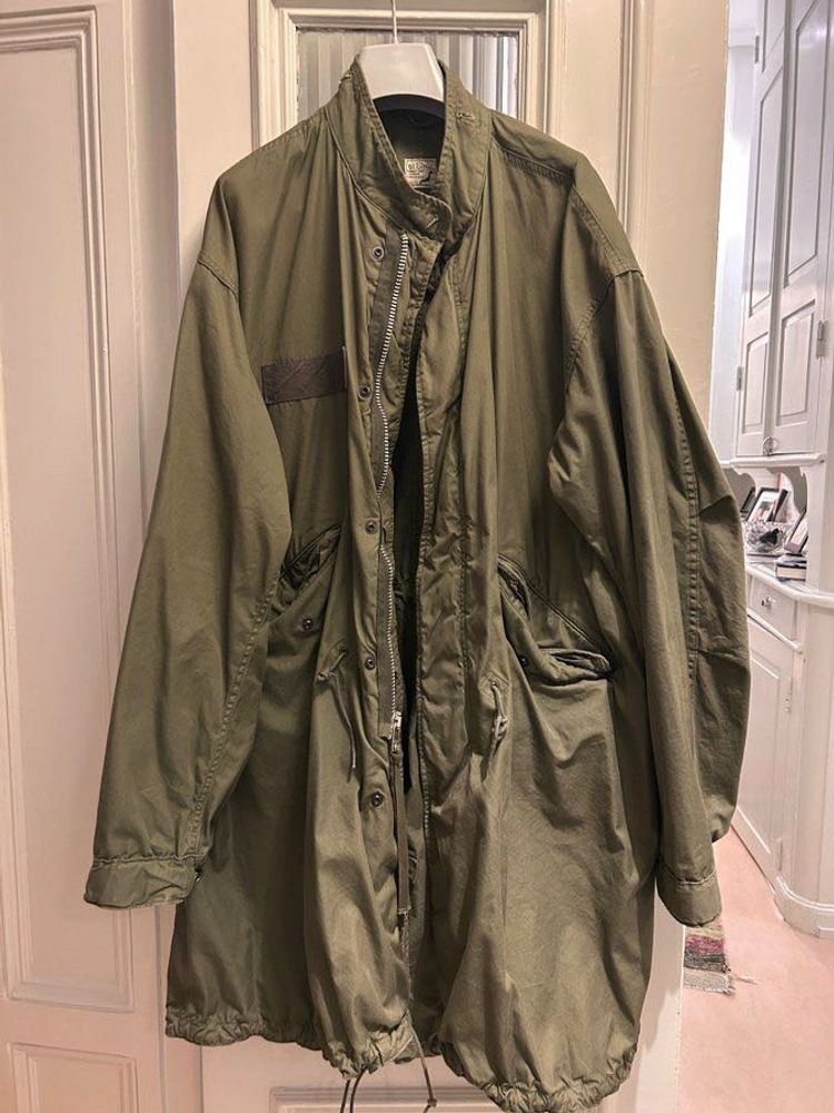 Olive Green Overcoat