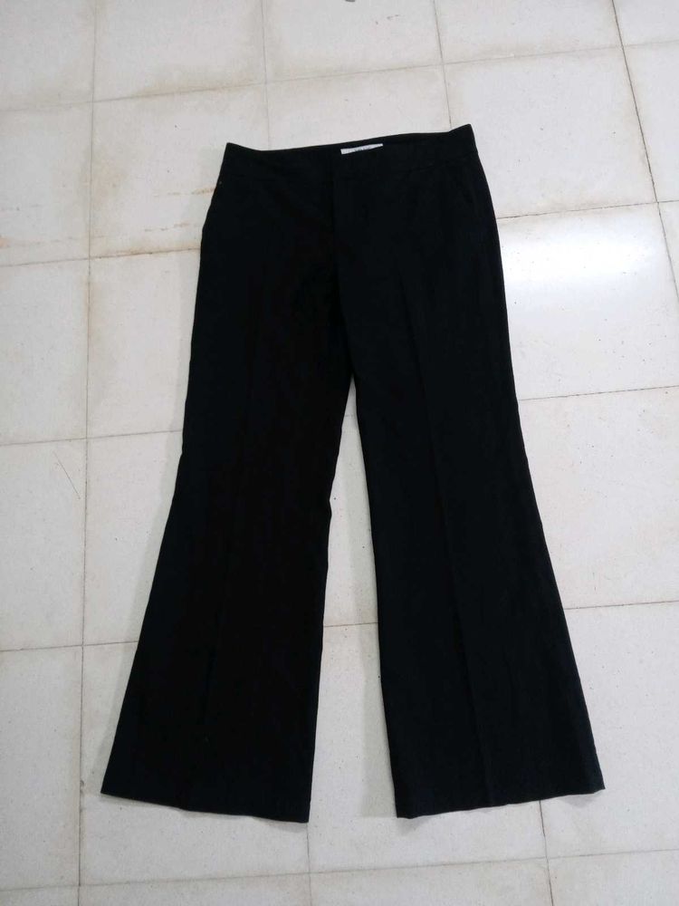 Zara Black Flared Pants