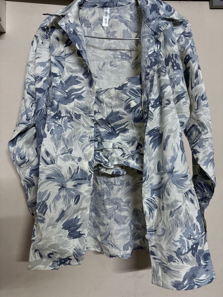 Floral Print Two-Piece Set