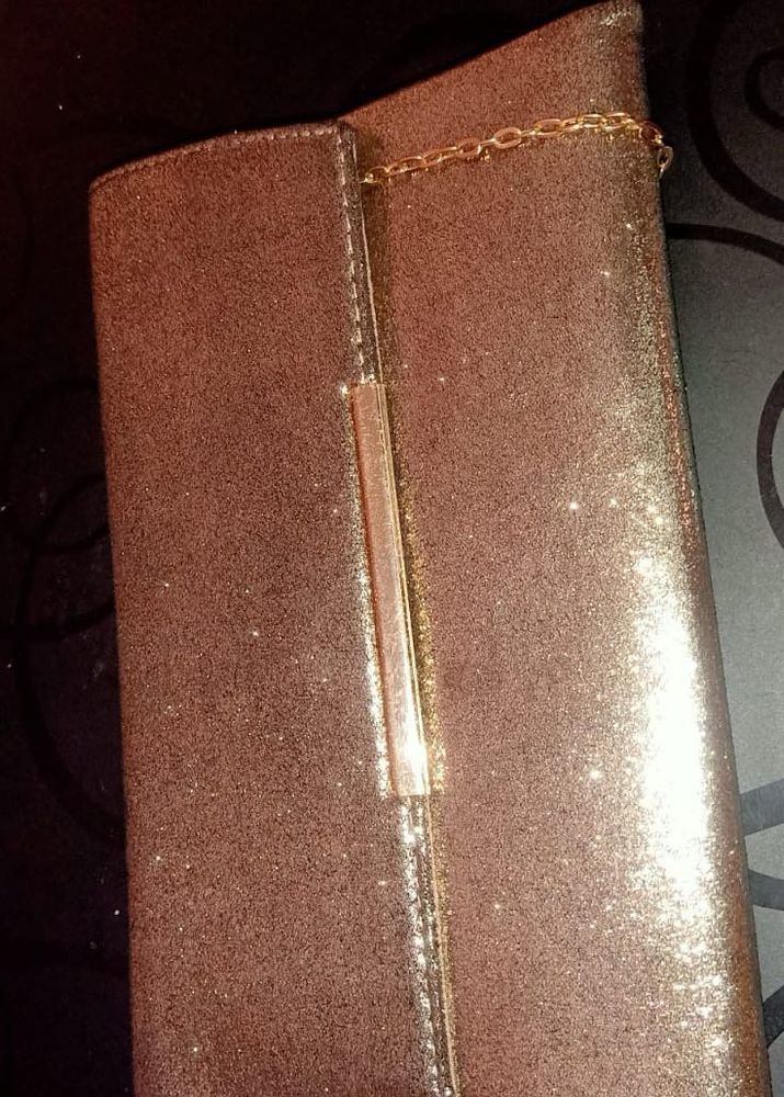 Gold-Toned Clutch