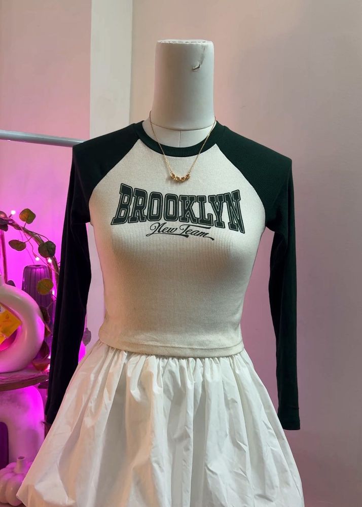 Brooklyn Long Sleeve Crop Top