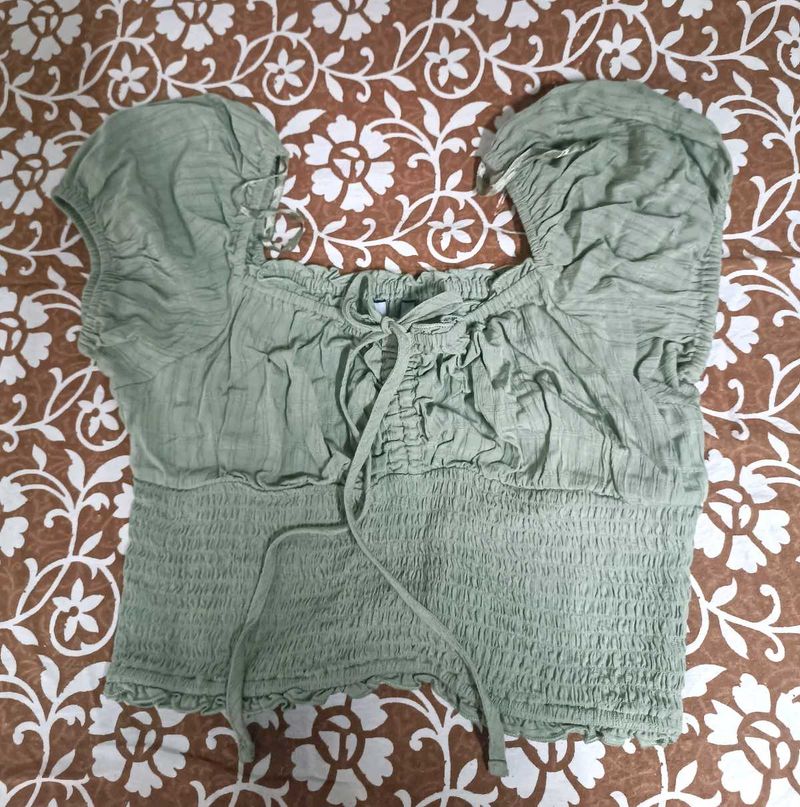 Sea Green Top