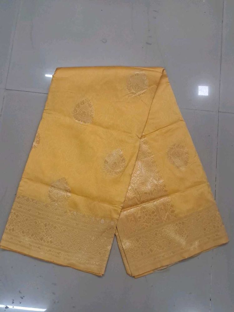 Elegant Yellow Saree