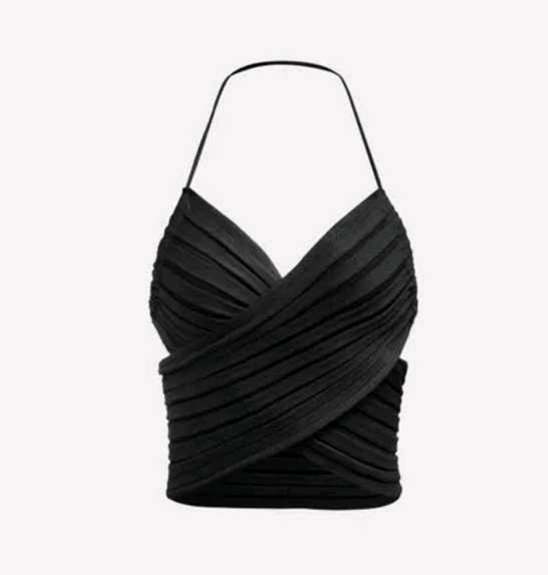 Black Sleeveless Top