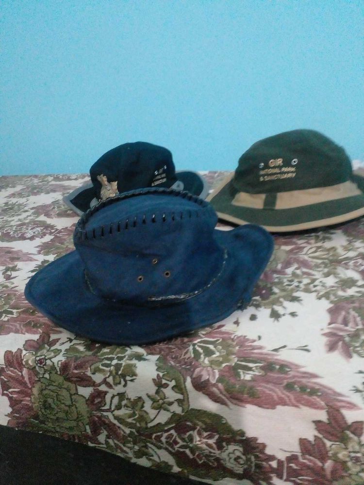 Combo Of Three Hats