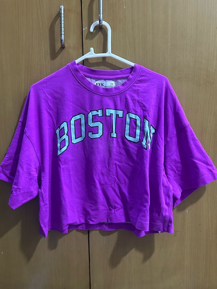 Boston Crop top