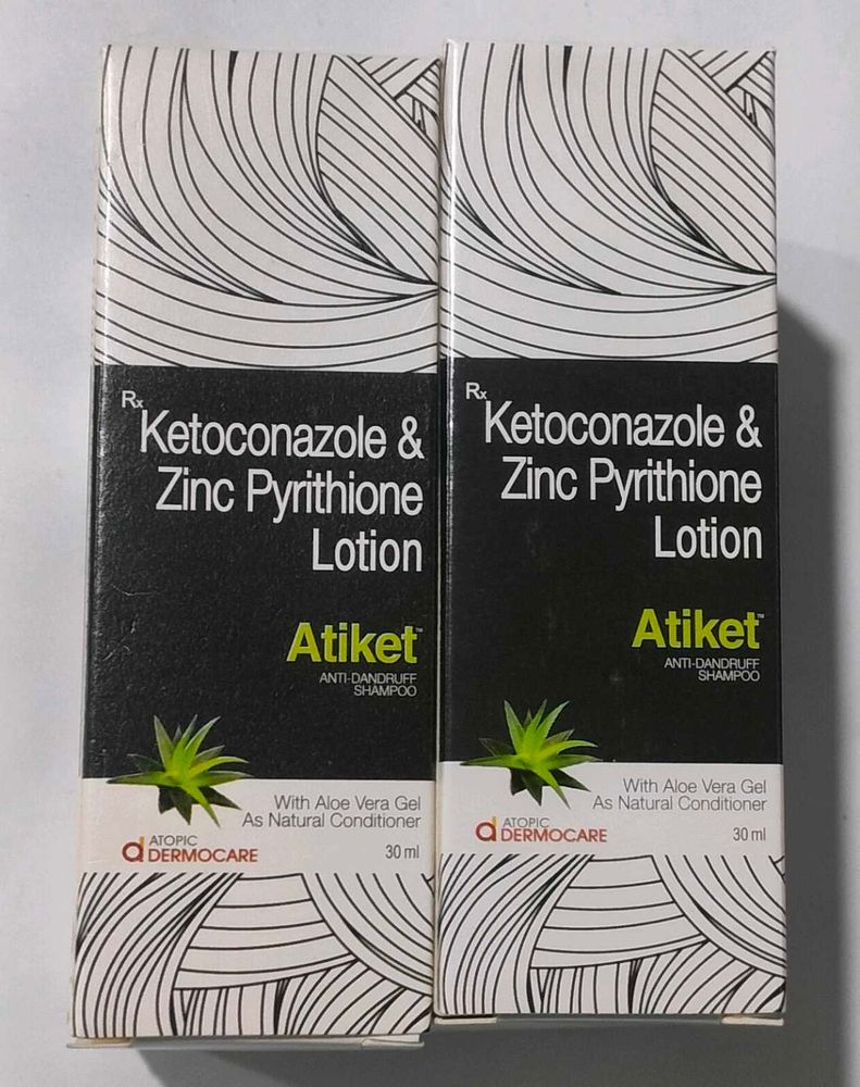 Atiket Anti-Dandruff Shampoo 4 pcs