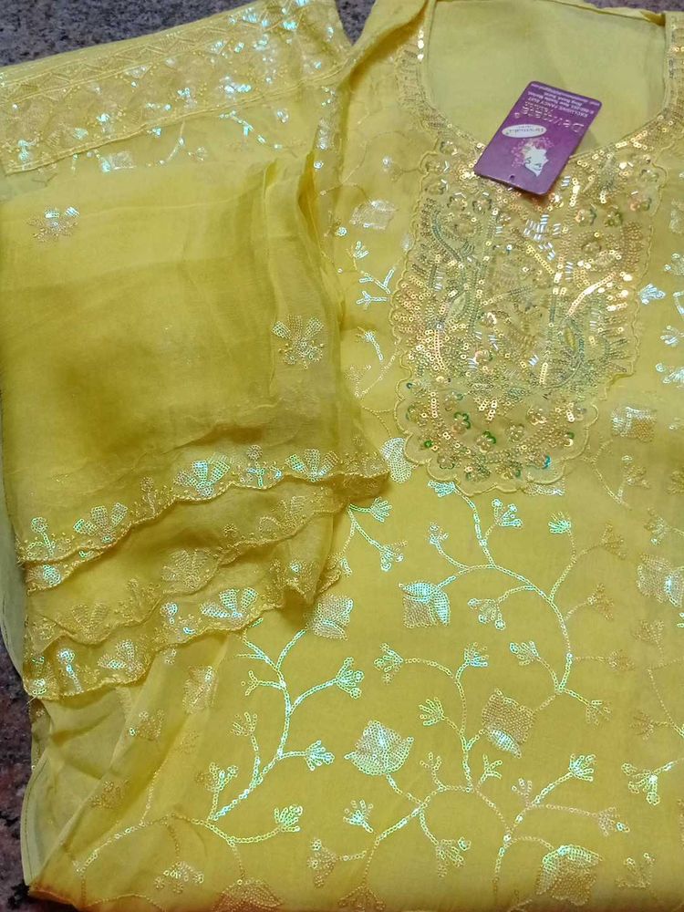 Cut Dana Rambo Sequence Suit Material