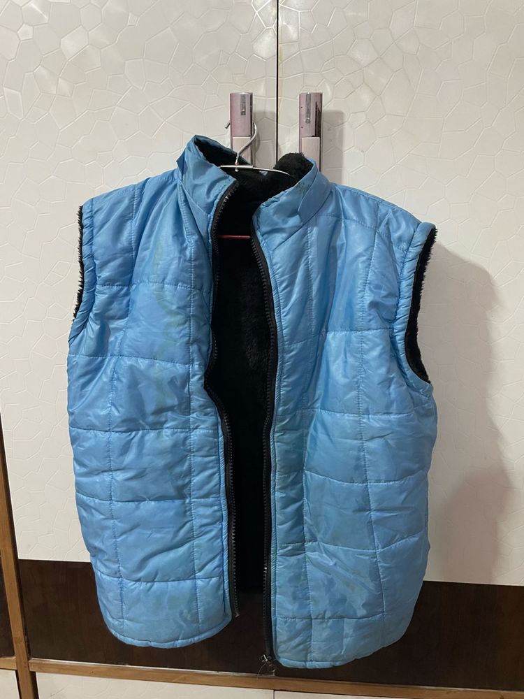 Blue Padded Vest