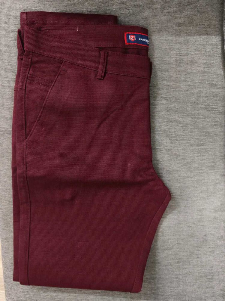 Maroon Trouser