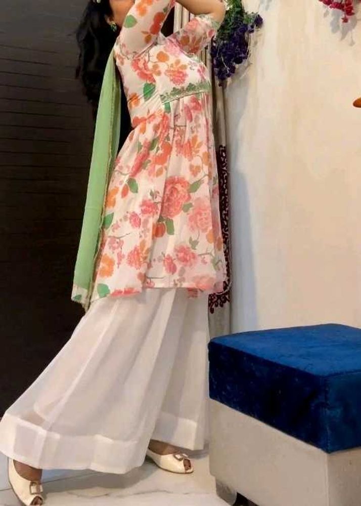 Floral Sharara Set