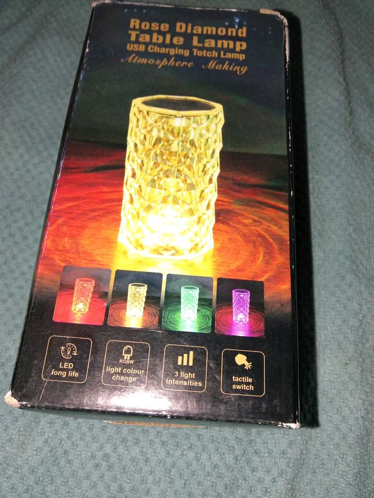 Rose Diamond Table Lamp