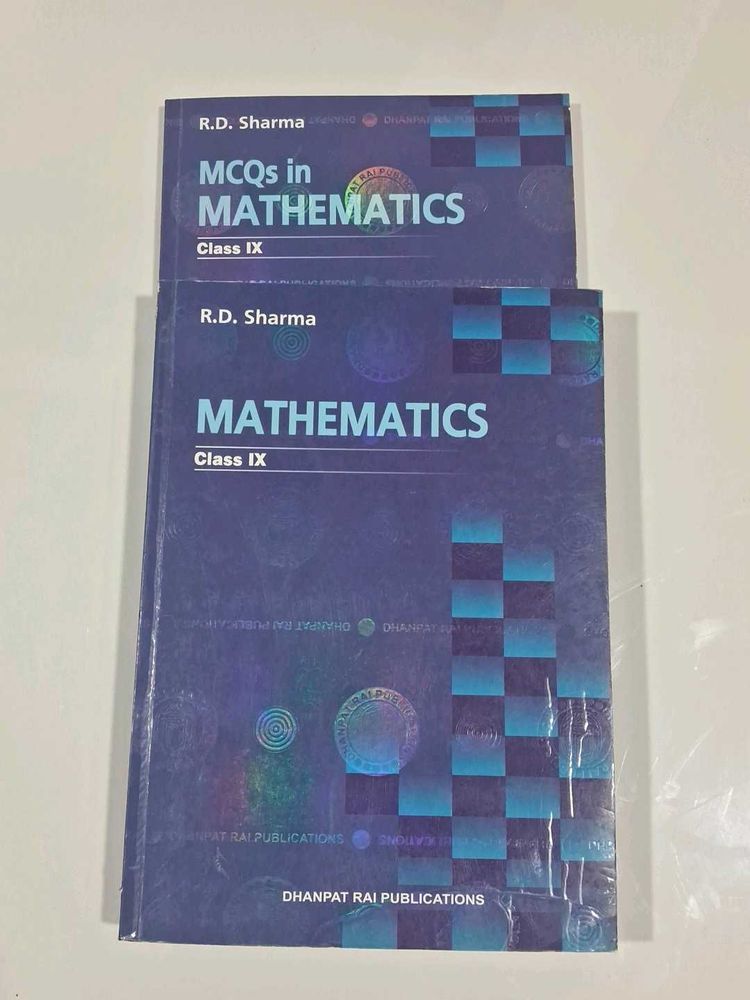 Std 9th New R.D. Sharma Mathematics With Mcqs