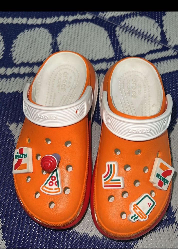 Orginal Orange Crocs