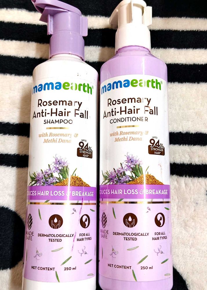 Mamaearth Rosemary Anti-Hair Fall Duo