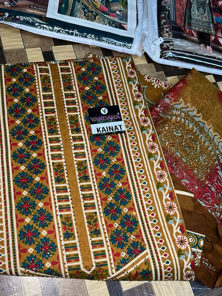 Vandana Kainat Unstitched Suit