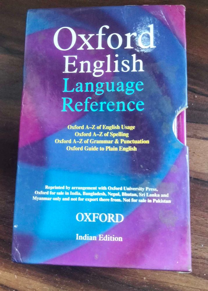 OXFORD English Language Reference Indian Edition.