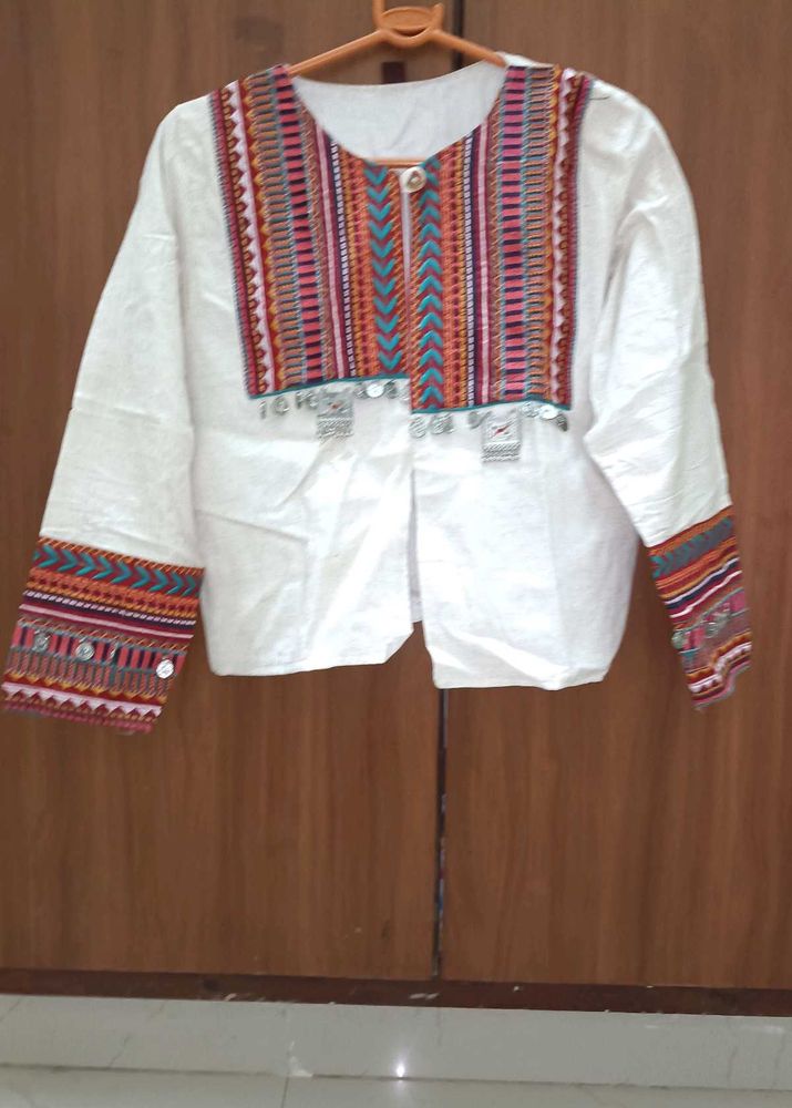 Ethnic Embroidered Jacket