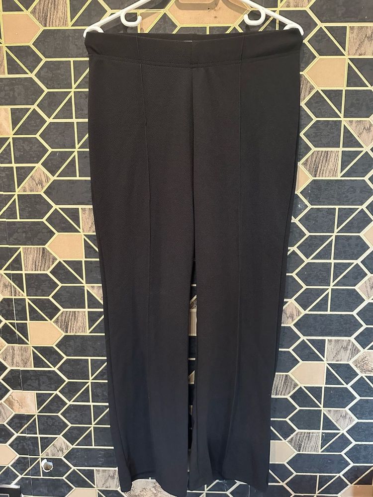 Black Straight Leg Pants