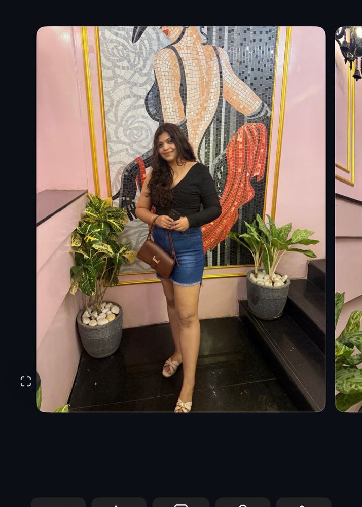 Stylish One-Shoulder Top &amp; Denim Shorts