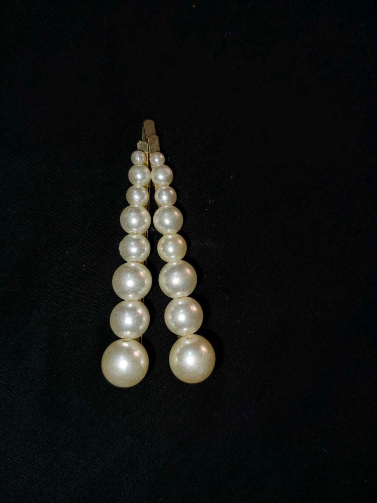 Pearl Hair Clips