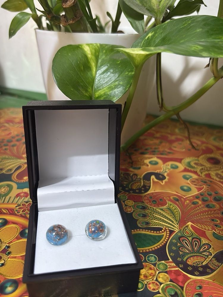 Unique Resin Earrings