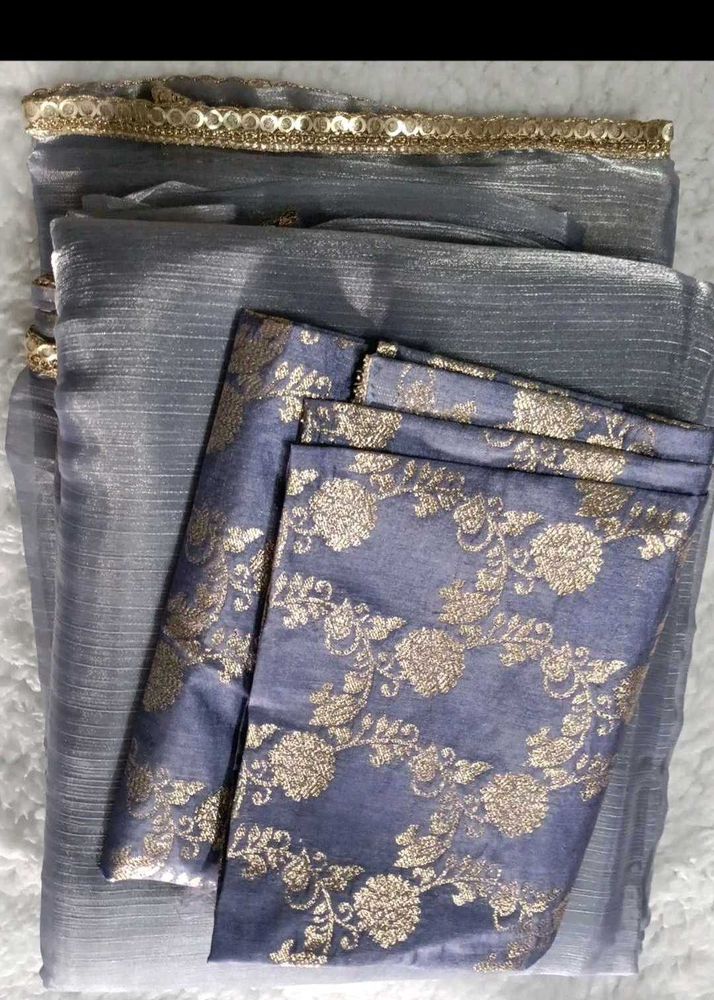Organza saree