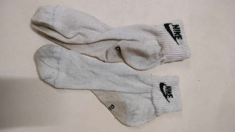 Nike White Socks