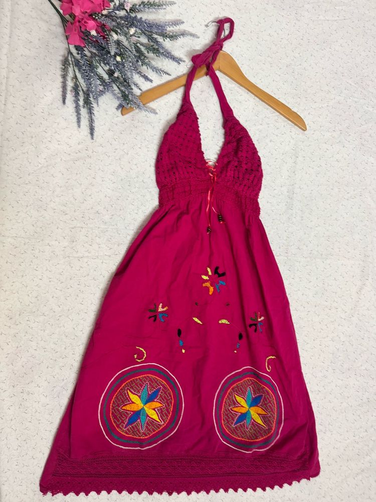 Halter Neck Dress